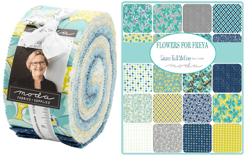 Arboretum Metallic Moda Jelly Roll