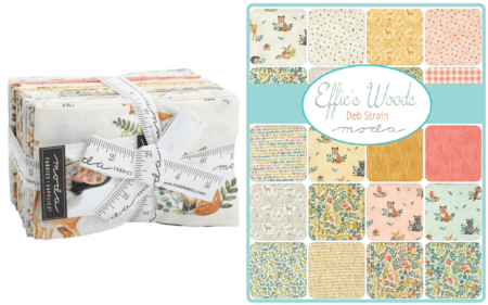 Moda Effie's Woods on sale Fat Quarter Bundle by Deb Strain