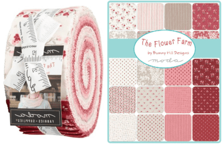 Moda The Flower Farm Fat newest Quarter Bundle by Bunny Hill Designs